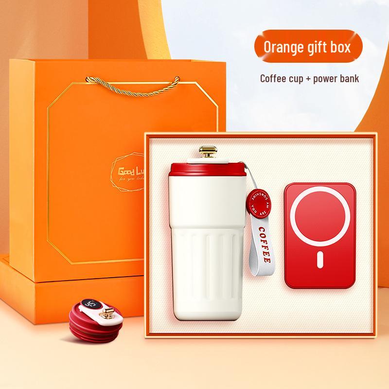 Insulated Cup, Umbrella & Notebook Gift Set for Customers, Employees & Teachers