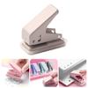 2 Pcs Handheld Hole Punch Single Hole Punch Paper Punch Small Punching Pliers 6mm Portable Hole Puncher for Cards Craft