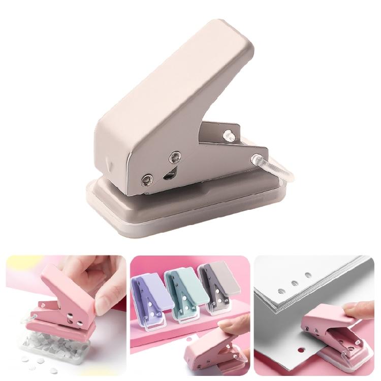 2 Pcs Handheld Hole Punch Single Hole Punch Paper Punch Small Punching Pliers 6mm Portable Hole Puncher for Cards Craft