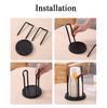 Simple Paper Cup Holder Household Disposable Cup Storage Rack Multifunctional Desktop Coffee and Milk Tea Cup Shelf Cup Picker