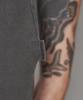 MANIAMASS Garment Dyed Cut-Out Detail Short Sleeve T-Shirt (Tomi B)