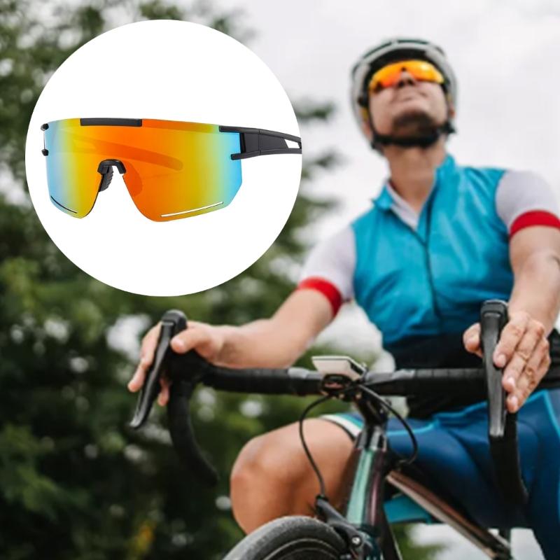 Cycling Biking Sunglasses UV Protection Glassses Windproof Sunglasses Fashion Sun Glasses for Adults Teens Unisex