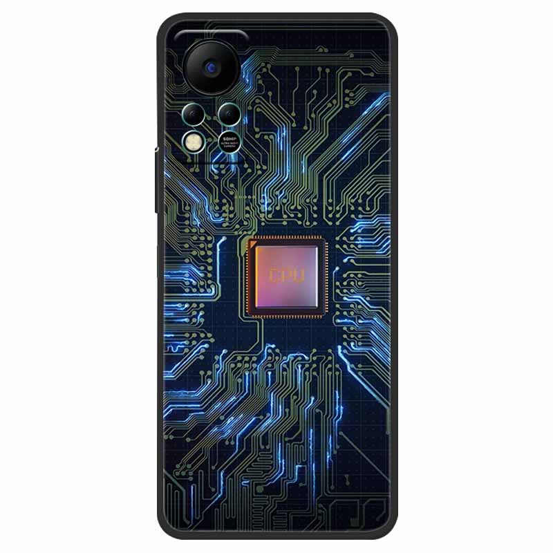 Für Infinix HOT 11S NFC Hülle X6812B Mode Weiches TPU Silikon Handyhülle Für Infinix HOT11S NFC Rückseite HOT 11 S 6.78 Funda