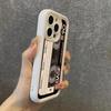 Lucky Tape Pattern Silicone Soft Phone Case For iPhone 16 15 14 13 12 11 Pro Max X XS XR 7 8 Plus 16E SE Shockproof Back Cover