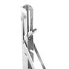 Foldable Stainless Steel Wall Mount Shelf Bracket (Pair)