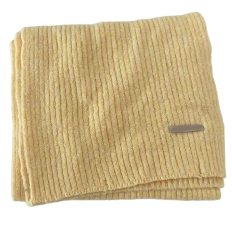 Versatiles Ladies' Knitted Scarf Lightweight Cold Weather Neckerchief Daily Wear for Men Women and Kids