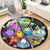 1pc Adventure-Time Chair Carpet for Office Non-Slip, Soft & Comfortable, Carpet for Office, Gaming, Lightweight Round Floor Mat Yy251021008