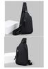 Men's Casual Crossbody Chest Bag - Large Capacity, Lightweight, Fashionable Sports Backpack for Mobile Phones
