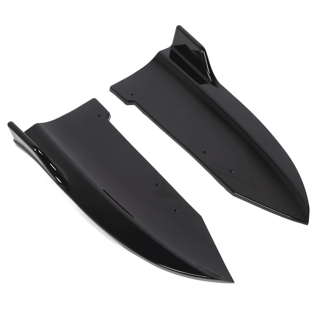 1 Pair Rear Bumper Diffuser Left Right Car Rear Bumper Lip Splitter Protector for X6 G06 M‑Sport 2020 to 2022