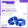 Saphirblau eloxierte Aluminiumlegierung Schirmförmige Senkscheibe für M2/M2.5/M8 Schrauben