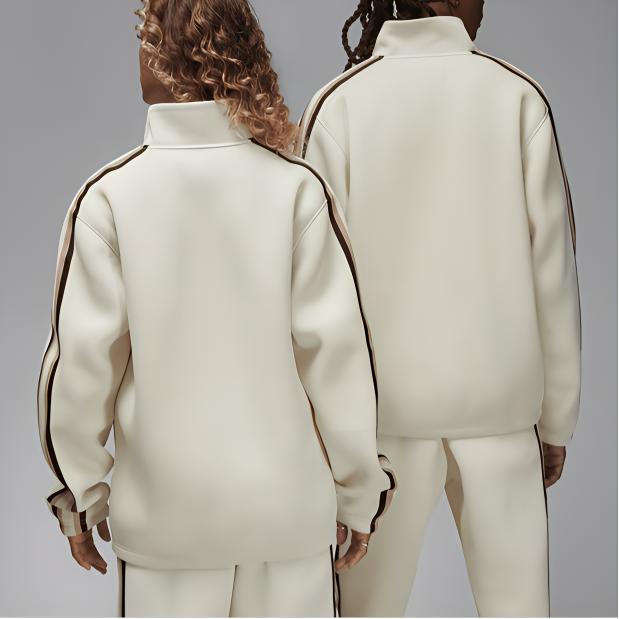 Jordan x A Ma Maniere Track Jacket (Asia Sizing) Coconut Milk Unisex Streetwear DX5652-113