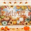 Autumn Harvest Photography Background Cloth - Polyester MaterialXY
