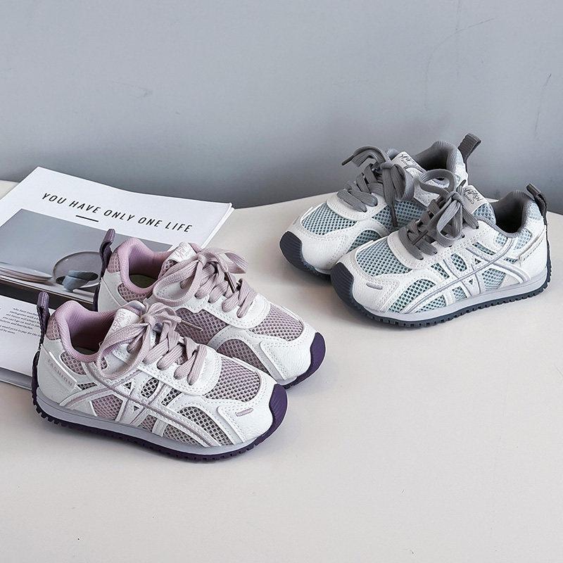 2026 Spring/Summer Kids' Non-Slip Breathable Mesh Sports Shoes - Girls' & Boys' Collection