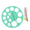 Flange Sizer Easy to Clean Nursing Measuring Ruler Soft & Flexible Silicone for
