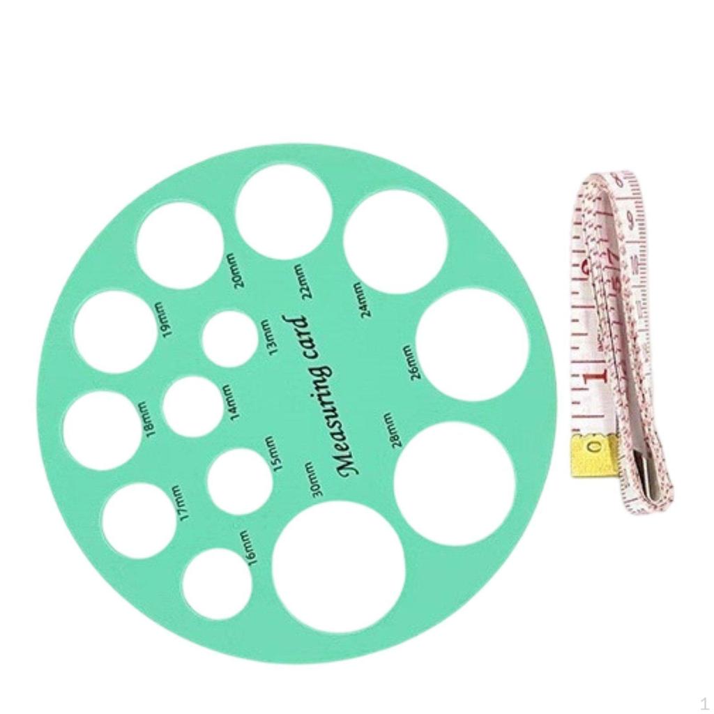 Flange Sizer Easy to Clean Nursing Measuring Ruler Soft & Flexible Silicone for