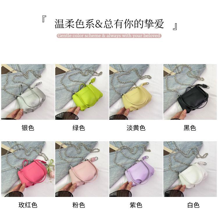 This year's popular bag women's 2025 new fashion high-end shoulder bag super fire versatile chain messenger bucket bag