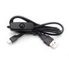 1/2/5Pcs 1/1.2/1.5M LED Night Light Power Cord ON/OFF Control Switch
