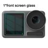 Tempered Glass For DJI Action 5 Pro Action 4 3 Camera Lens Protective Film Front Rear Screen Protector For DJI Osmo Action 3
