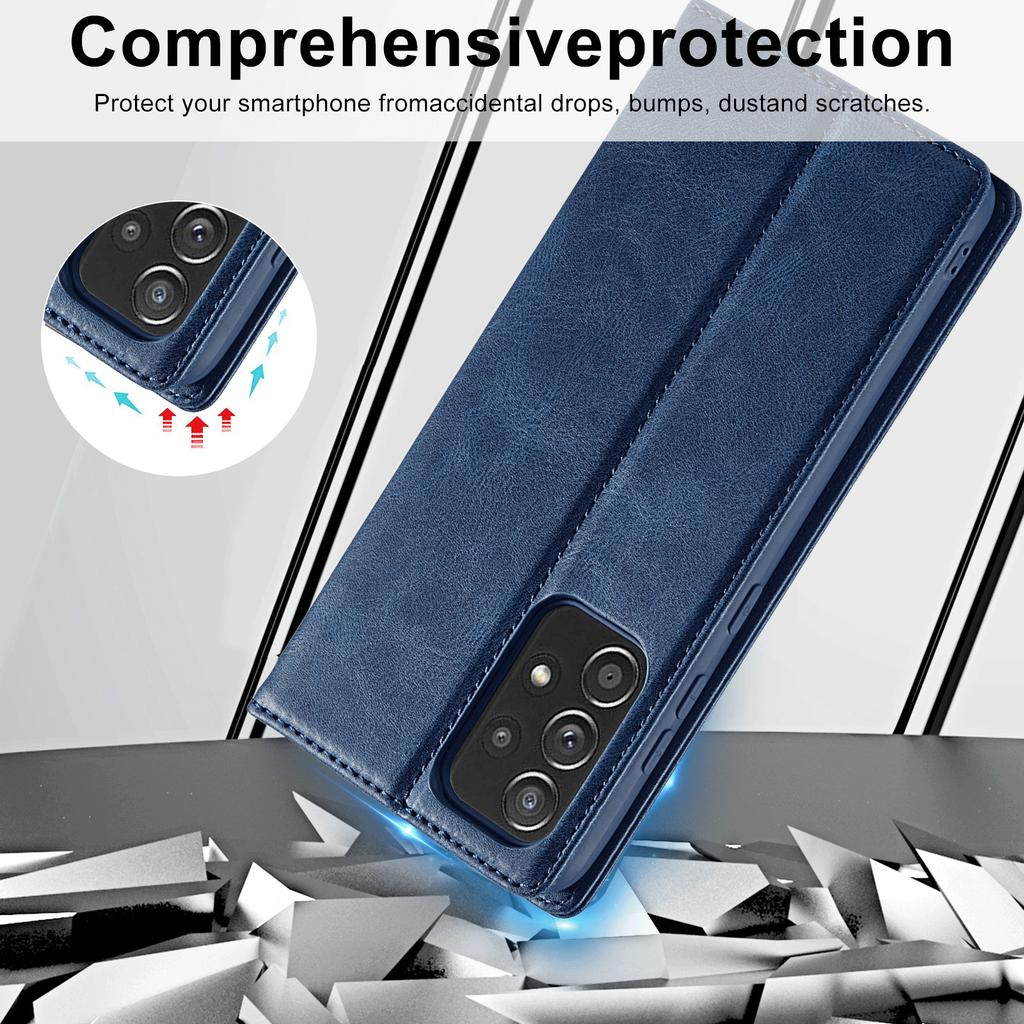 Magnetic Wallet Leather Flip Case For Samsung Galaxy A53 A52 A52s A13 S22 Ultra S21 Plus S20 FE Cards Solt Stand RFID Bag Cover