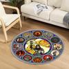 Bedroom Kids Play Floor Carpet Door Mat Modern Living Room Carpet Notre Dame Church Painted Round Room Carpet Chair Mat