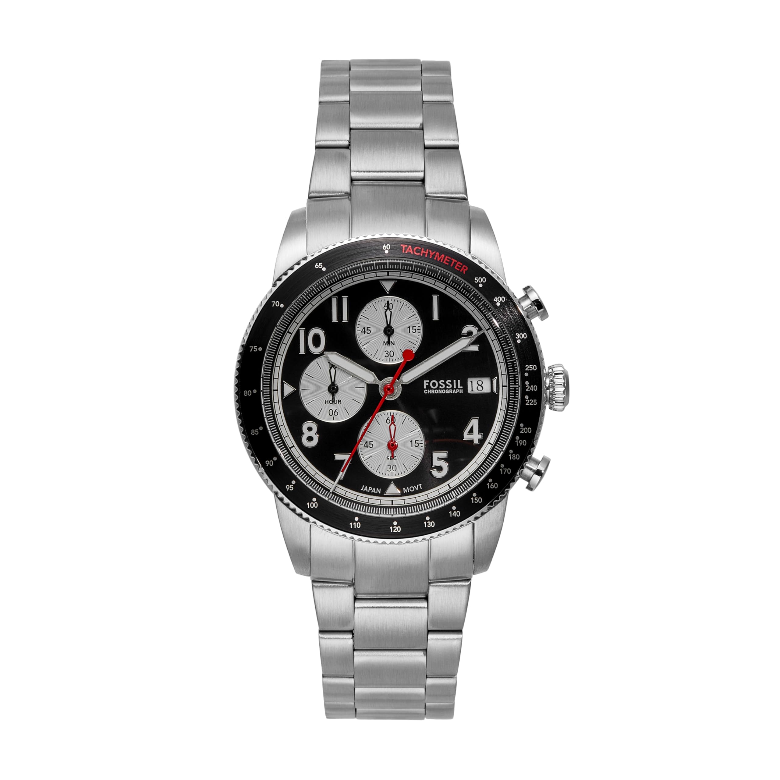 Fossil Sport Tourer FS6045 Men s Silver Wristwatch