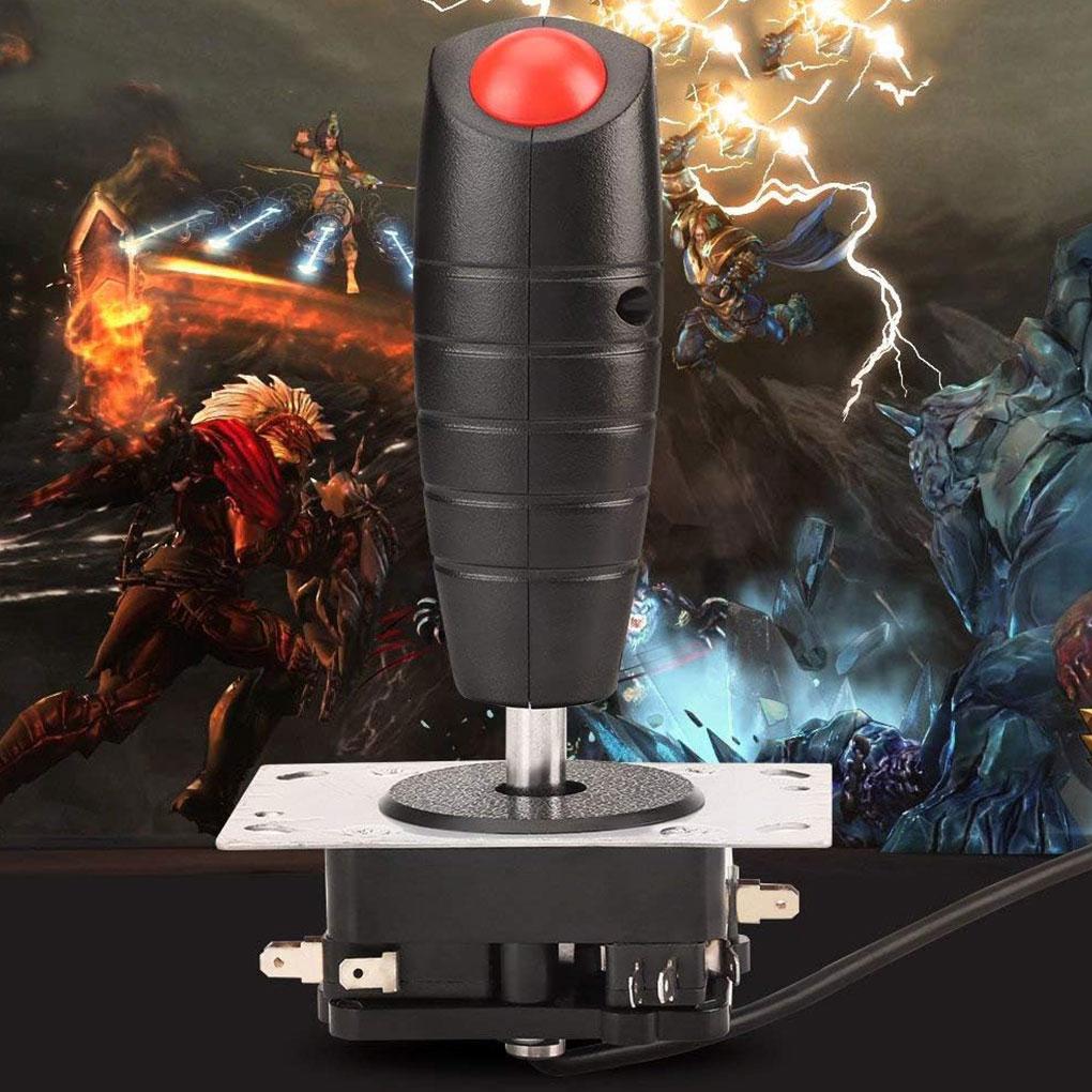 8 Way Flight Joystick with Trigger & Fire Button For Arcade Game for Video Game Arcad