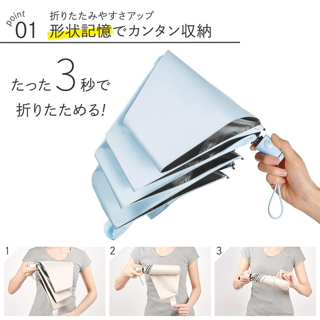 Automatic Opening SKK Folding Suitable for Sunny and Rainy Automatic Opening Shape UV Slim Latest One-Touch & Closing Umbrella, Days, One-Touch &