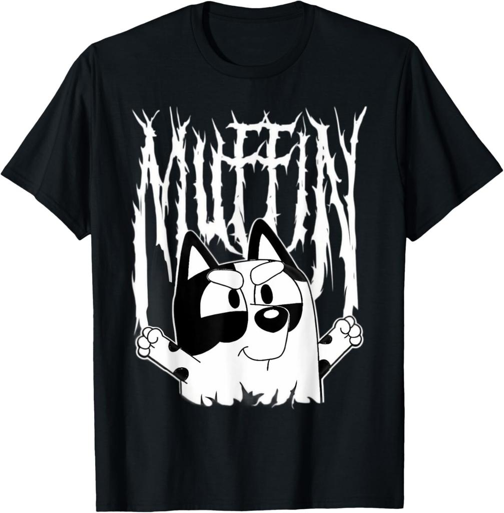 Funny Muffin Metal White Heeler Emotions Grunge Scream unisex T-Shirt Mens Womens Tees Top