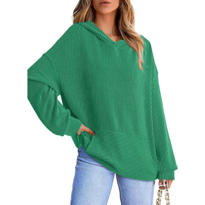 BITCED Women's Fashion Casual Solid Color Print Long Sleeve Blouses & Shirts
