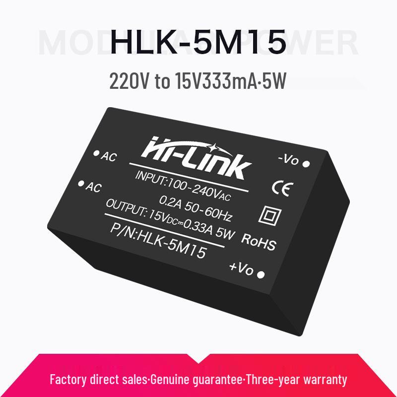Modulo di Alimentazione Multi-Uscita 220V HLK-PM01: Alimentatore ACDC Isolato Regolato 5V/3.3V/9V/12V/15V/24V