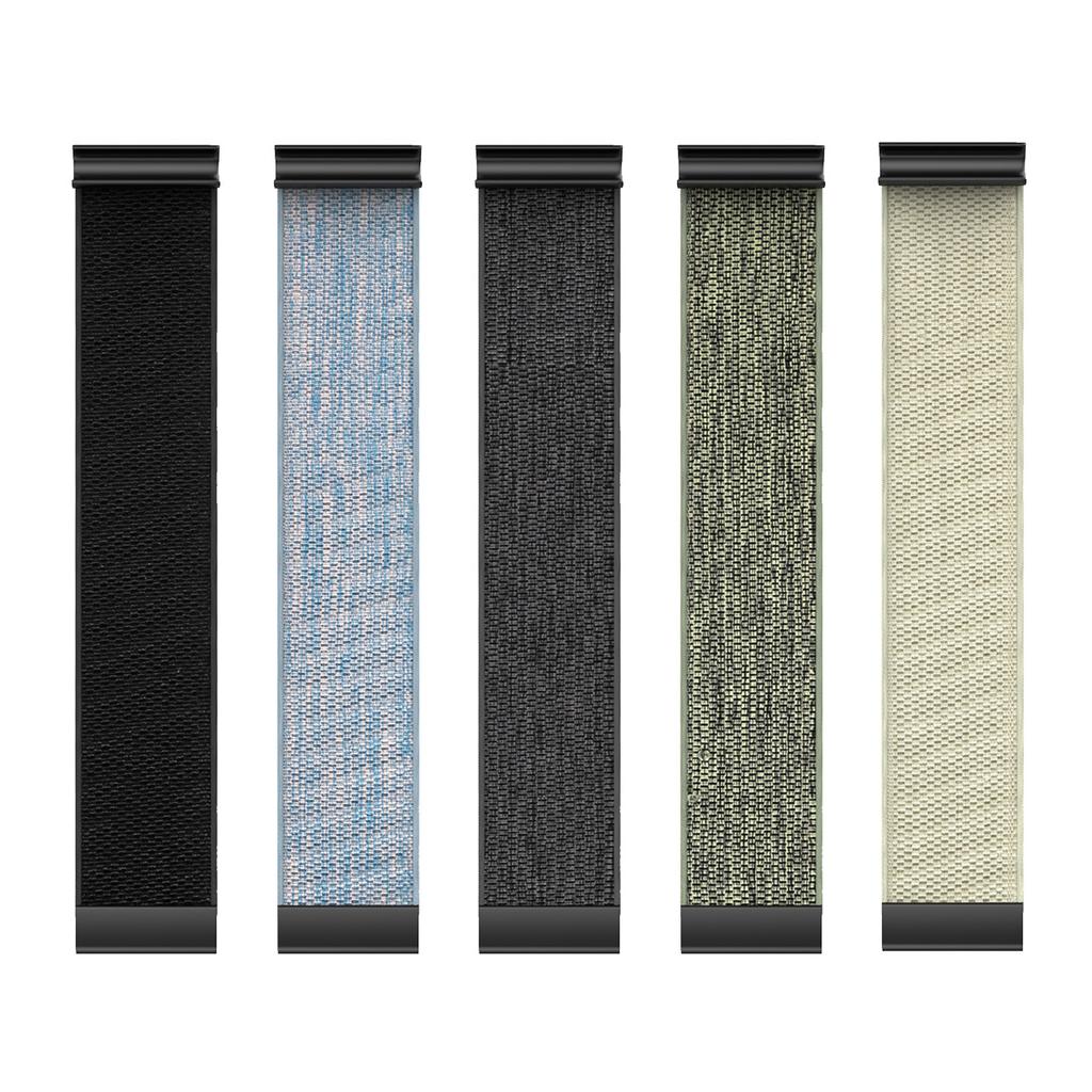 Kompatibel für Whoop 5.0 Nylon-Gewebe Weiches Atmungsaktives Verstellbares Ersatz-Armband für Whoop 5.0 Metallrahmen Band Zubehör