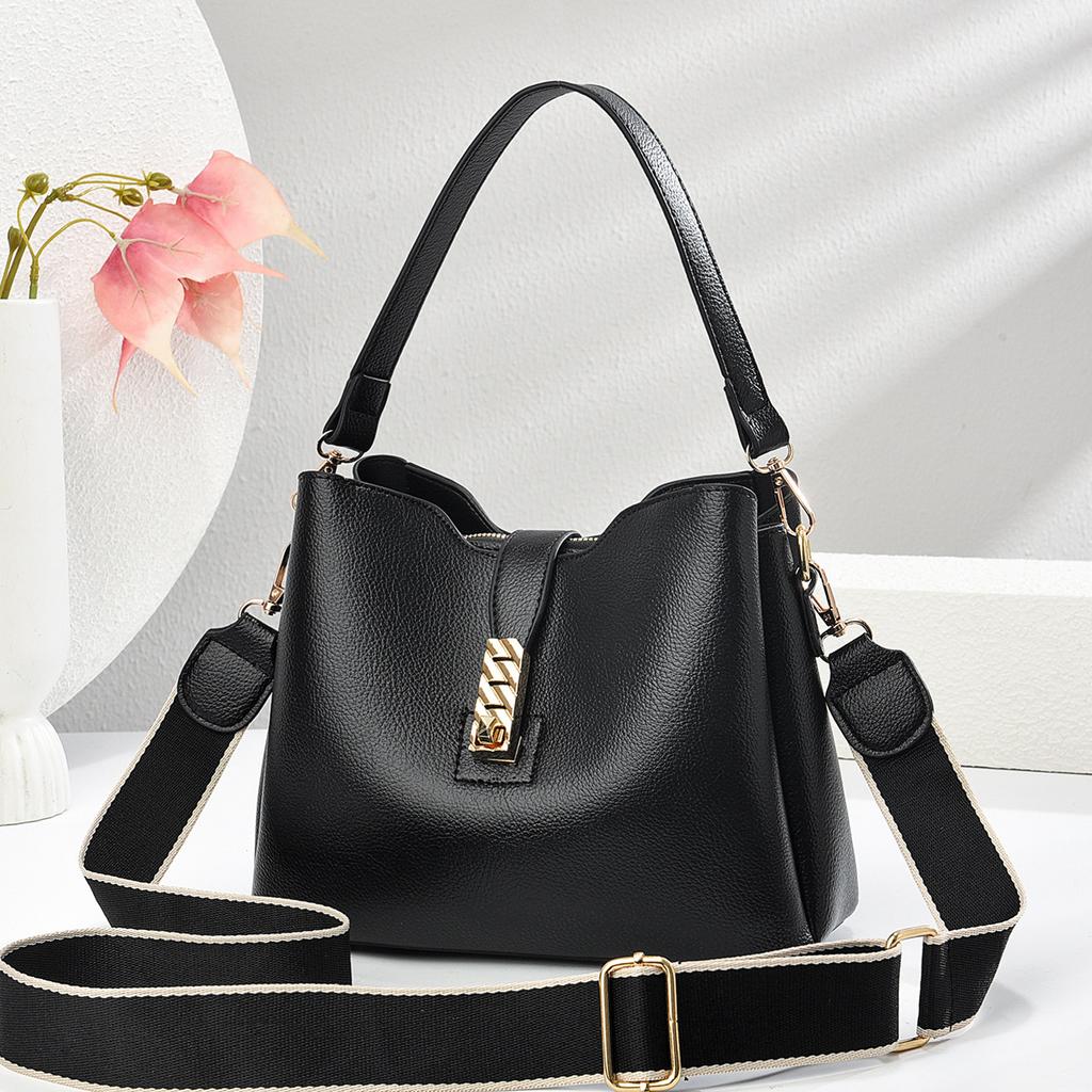 2025 New PU Leather Women Handbag and Purses Female Bucket Shoulder Bags Brand Ladies Crossbody Bags Bolsa Feminina Totes