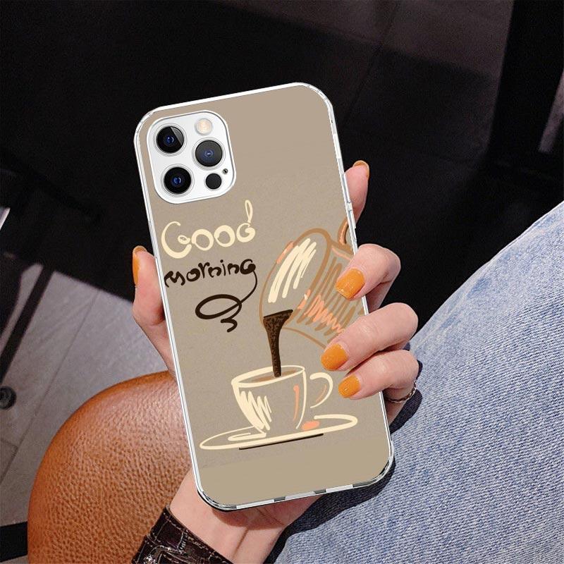 

Coffee Wine Cup Phone Case For iPhone 17 Air 16 Pro Max 16E 15 + 14 Plus 11 12 13 Mini 7 8 SE Gift Print Cover Fundas 17 Air 16 iPhone 14 Pro Max