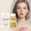 Moxirea Vitamin E Essenz - Leicht, Feuchtigkeitsspendend, 60 Kapseln für die Gesichtspflege