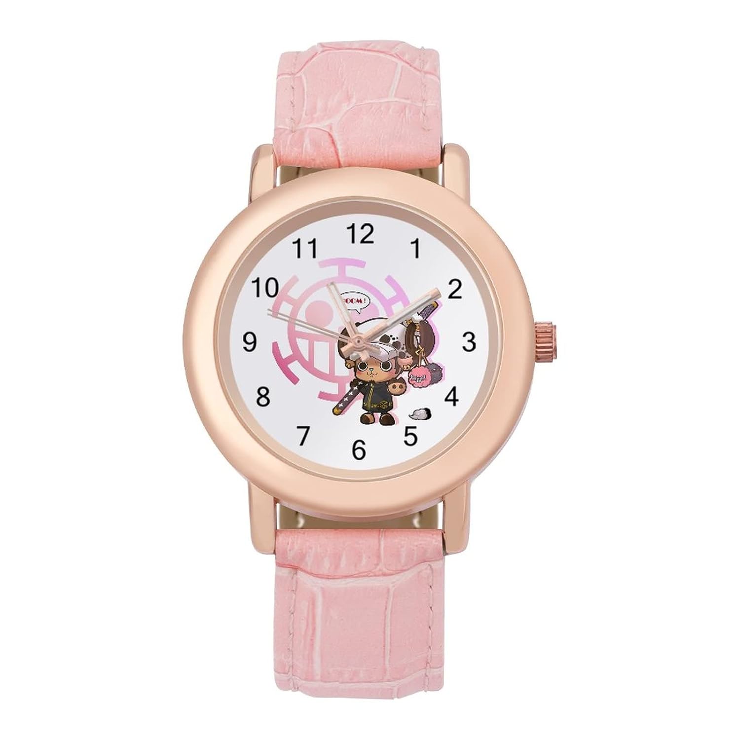 One Piece wristwatch stylish watch mens womens analog waterproof leather strap standard