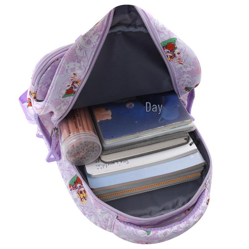 2025 Cartoon Print Kids' Lightweight Kindergarten Backpack