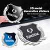 Car Body 3D Stickers Wheat Ears Styling Emblem Decals Decoration For SsangYong Rexton Kyron Torres 2024 2023 Evx 2012 Actyon