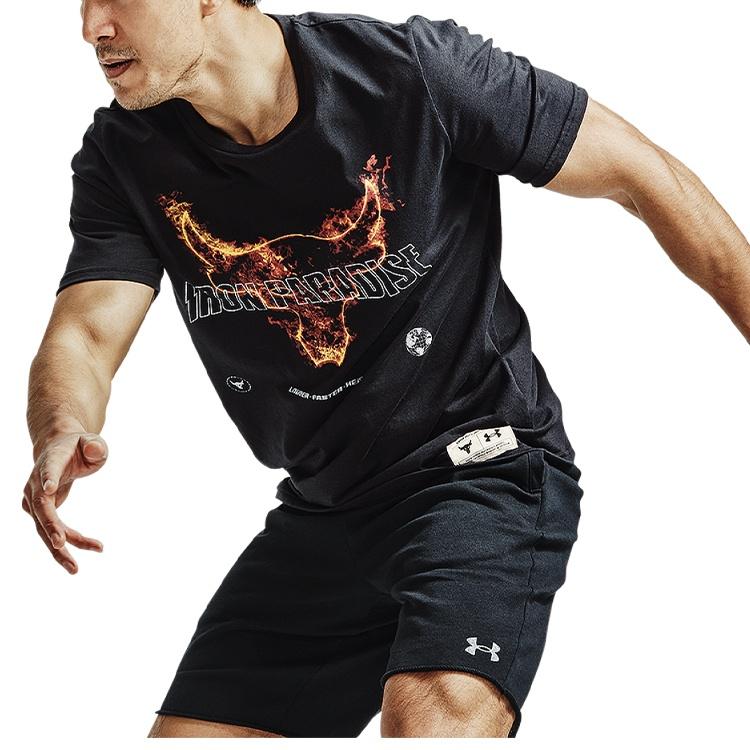 Under Armour T Shirt Men's Black Unisex 1361732-001