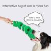 Interactive Squeaky Rope Dog Toy Plush Chew Toy with Sound Dental Cleaning Engaging Play Toys for Small Medium Large Dogs