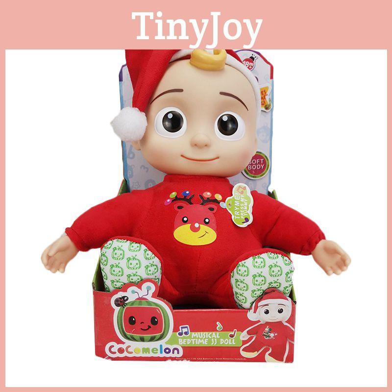 Delightful Christmas Cocomelon Pvc Doll Sing Music Box With Nine Kinds Of Music Jojo