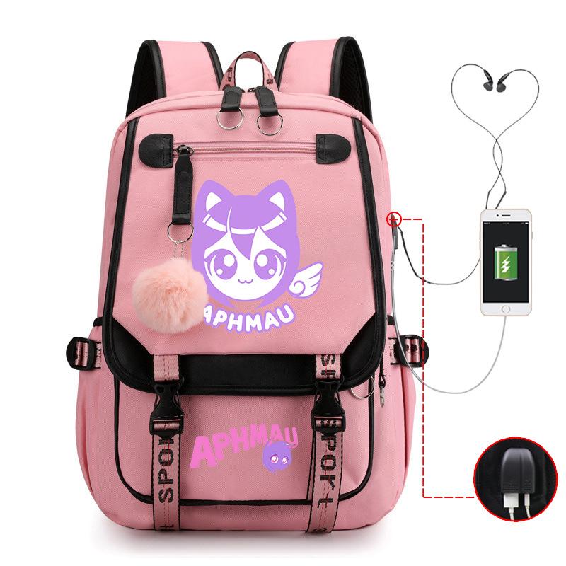 Cute Cartoon Junior High School Student Schoolbag Female Lightweight Large-Capacity Student Backpack