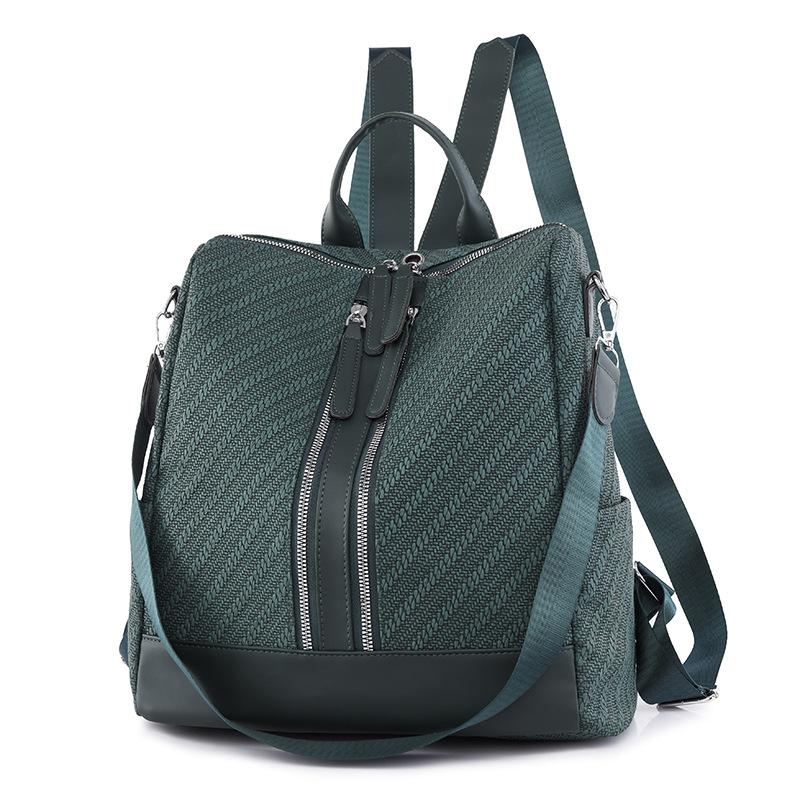 

Женские рюкзаки Модный многофункциональный дорожный рюкзак Сумка большой емкости Женские рюкзаки зелёный