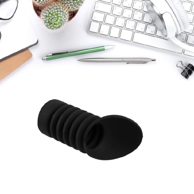 Eyecups Rubber Eyepiece Cover for 36mm-43.5mm Ocular Lens MultiFolds Lens Extend