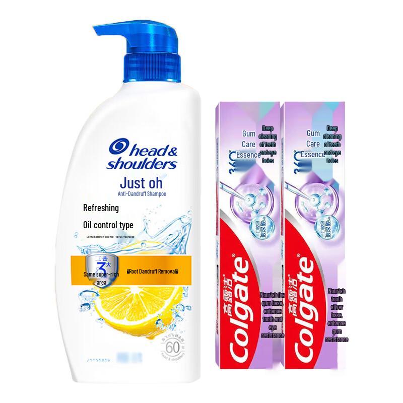 Colgate Toothpaste & Shampoo Family Set