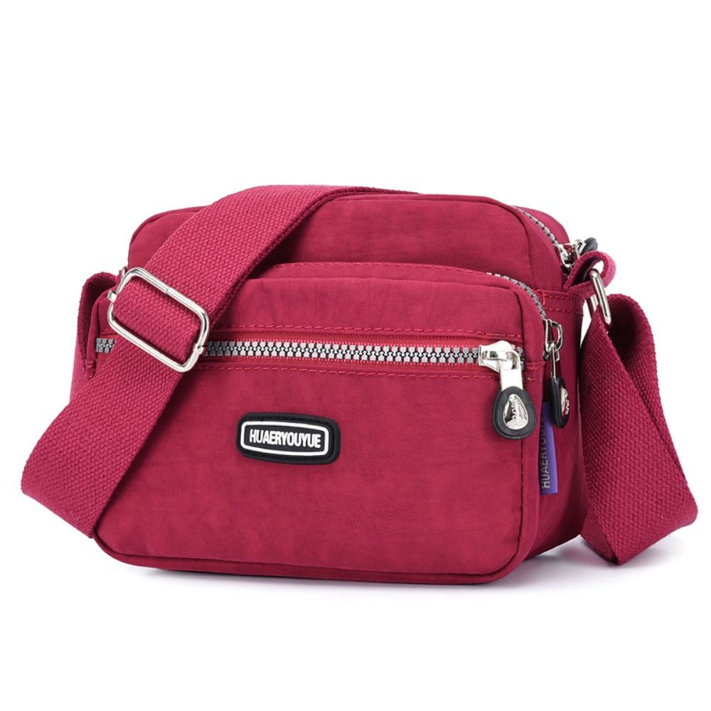 Nylon Female Handbag Multi-layer Girls Messenger Bags Fashion Women Shoulder Bag