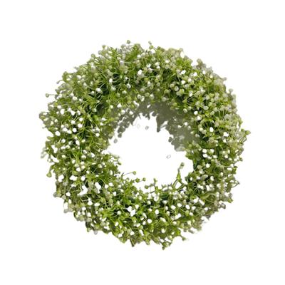 Large Babysbreath Wreath Door Gypsophila Garland Party Home Hanging Decor Elegant and Stunning