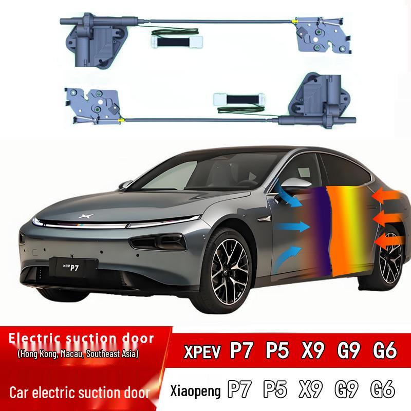 

Совместим с Xiaopeng P7, P5, X9, G9, G6: Интеллектуальная электрическая дверь с присоской для четырехдверных моделей, неразрушающая модификация. Xpeng X9 (2-door electric absorb)