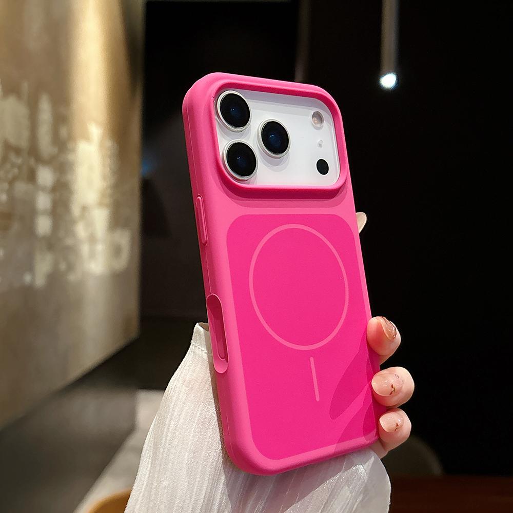 Original Liquid Silicone For Magsafe Magnetic Phone Case For iPhone 17 16 15 14 13 Pro Max 17Pro 17 Air Soft Bumper Cases Cover