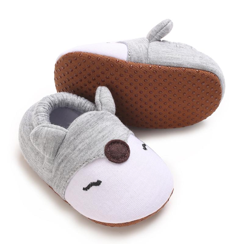 Cartoon Cute Sock Shoes 0-18M Doll Soft Bottom Children's Floor Sports Shoes BeBe Children's Walking Shoes