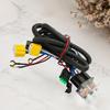 H4 LED Headlights Relay Wiring Harness Kit H6054 7x6 5x7 for Tacoma 1995-1997 Pickup 1988-1995